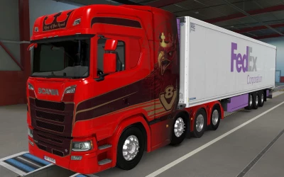 SKIN SCS TRAILER KRONE COOL LINER FEDEX CORPORATION 1.0 1.43