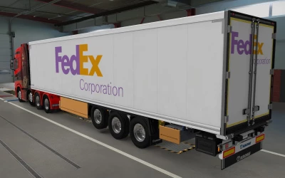 SKIN SCS TRAILER KRONE COOL LINER FEDEX CORPORATION 2.0 1.43