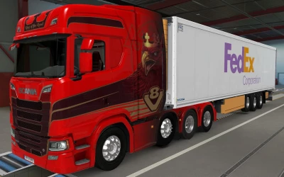 SKIN SCS TRAILER KRONE COOL LINER FEDEX CORPORATION 2.0 1.43