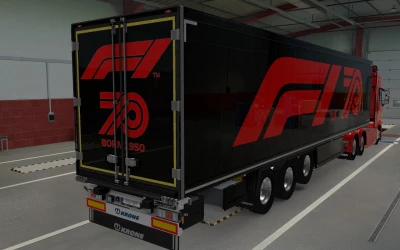 SKIN SCS TRAILER KRONE COOL LINER FORMULA 1 70 YEARS 2.0 1.42