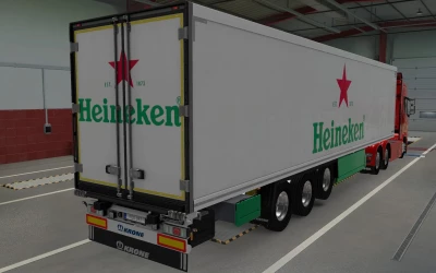 SKIN SCS TRAILER KRONE COOL LINER HEINEKEN 1.42