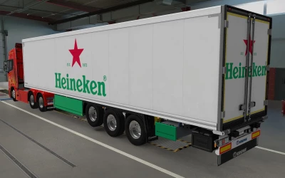 SKIN SCS TRAILER KRONE COOL LINER HEINEKEN 1.42