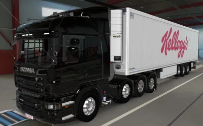 SKIN SCS TRAILER KRONE COOL LINER KELLOGG'S 1.0 1.43