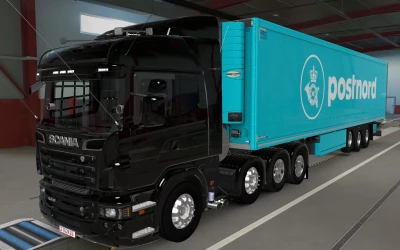 SKIN SCS TRAILER KRONE COOL LINER POSTNORD 1.0 1.43