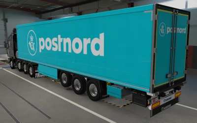 SKIN SCS TRAILER KRONE COOL LINER POSTNORD 1.0 1.43