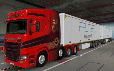 SKIN SCS TRAILERS PLAY STATION 2 1.43