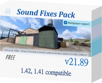 ATS Sound Fixes Pack v21.89