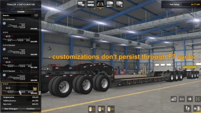 Stacked SCS Lowboy Trailers (with extra cargo) v1.6 1.42