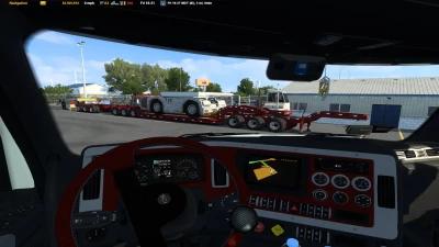 Stacked SCS Lowboy Trailers (with extra cargo) v1.7 1.43