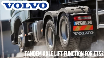 VOLVO FH (New) 6x4 Tandem Axle Lift function v1.3