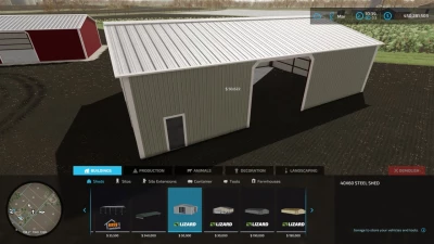 40x60 Steel Shed v1.0.0.0