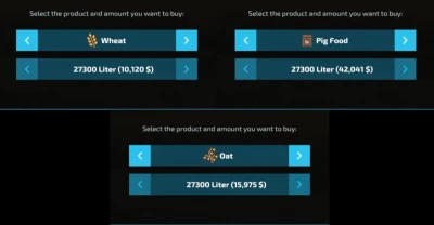 Animal Feed Purchasing Silo v1.0.0.0