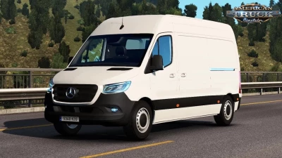 [ATS] Mercedes Benz Sprinter 2019 + Interior v1.9 1.43.x