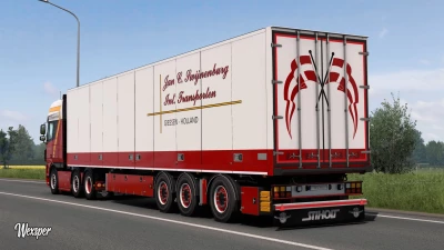 DAF XF 105 Jan C. Swijnenburg Skin Pack v1.0