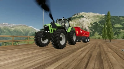 Deutz Agroton X720 gear shift, air horn v1.0.0.0