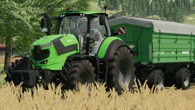 Deutz Fahr 8280TTV Originalinnenraum v1.0.0.0