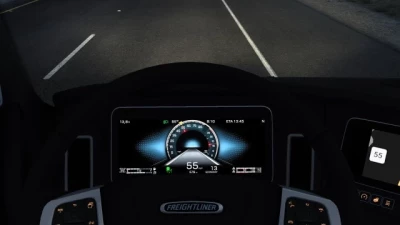 Freightliner Cascadia 2020 Boardcomputer ETA v1.0