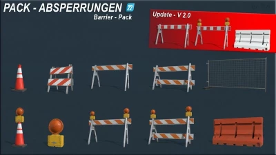 FS22 BARRIER Pack v2.0.0.0