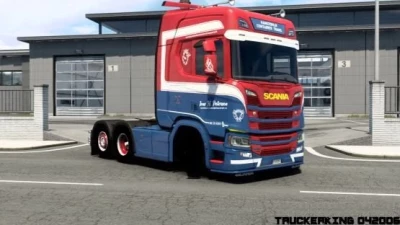 HANSTHOLM CONTAINER TRANSPORT SCANIA R 2016 SKIN v1.0