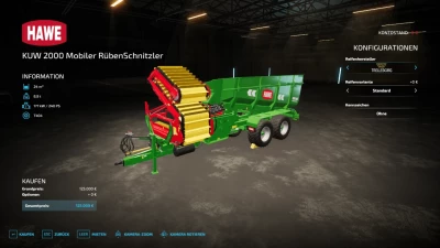 Hawe 2000 Beet Cutter v1.0.0.0