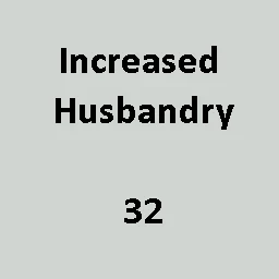 Increase the possible placeable Husbandrys to 32 v1.0.0.0