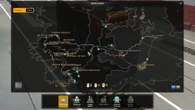 LOCOMIA MAP BY PERETTY SAVE GAME PROFILE ETS2 1.43