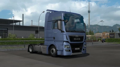 Low deck chassis addon for SCS MAN TGX E6 v1.2 1.43