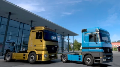 Mercedes Actros MPI&MPII v1.7 1.43