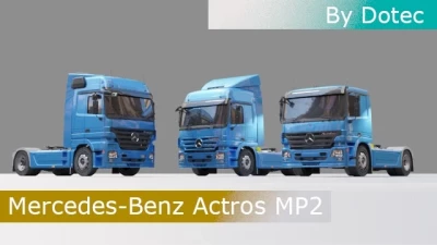 Mercedes-Benz Actros MP2 v1.5.5 by Dotec 1.43