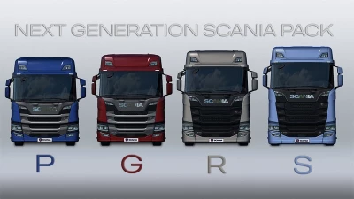 Next Generation Scania P G R S v2.5.1 1.43