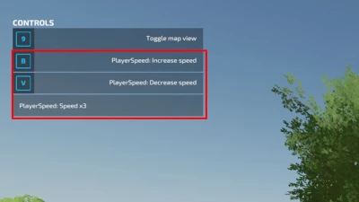 Player Speed v1.0.0.0