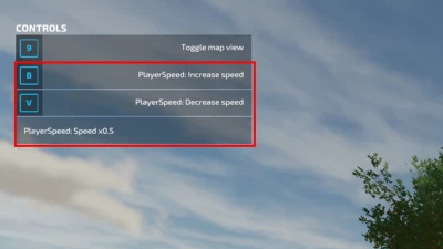 Player Speed v1.0.0.0