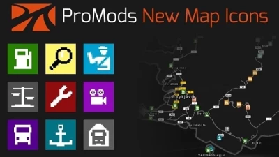 ProMods New Map Icons 1.43