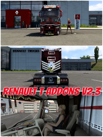 Renault T Addons v2.3 1.42