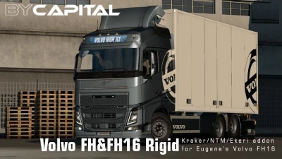 Rigid Chassis Addon for Eugene's Volvo FH&FH16 2012 v3.1.8 fix 1.43