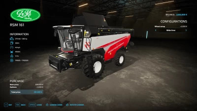 ROSTSELMASH RSM 161 and DS 900 v1.0.0.0