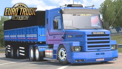 SCANIA 113H TRUCK MOD WITH 2 CABIN - ETS2 and ATS 1.43