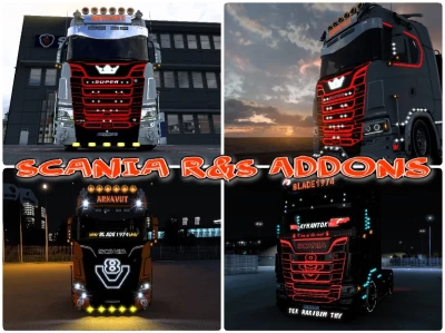 Scania R-S Addons v5.8 1.42