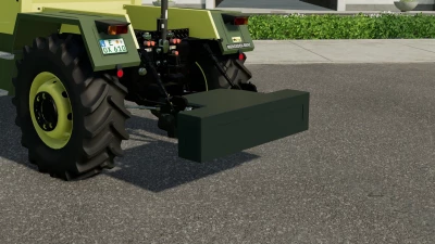 Selfmade 750kg rear weight v1.0.0.0
