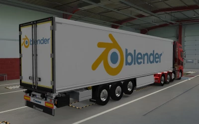 SKIN SCS TRAILER KRONE COOL LINER BLENDER 1.0 1.43