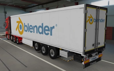 SKIN SCS TRAILER KRONE COOL LINER BLENDER 1.0 1.43