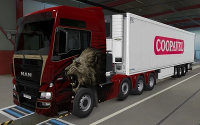 SKIN SCS TRAILER KRONE COOL LINER COOPAVEL 1.0 1.43