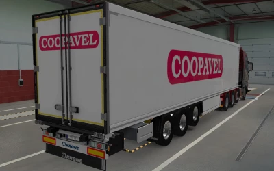 SKIN SCS TRAILER KRONE COOL LINER COOPAVEL 1.0 1.43