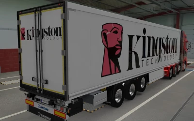 SKIN SCS TRAILER KRONE COOL LINER KINGSTON TECHNOLOGY 1.0 1.43