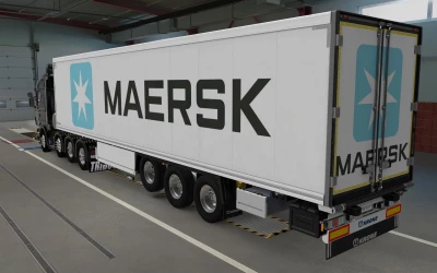 SKIN SCS TRAILER KRONE COOL LINER MAERSK 1.0 1.43