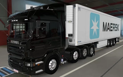 SKIN SCS TRAILER KRONE COOL LINER MAERSK 1.0 1.43