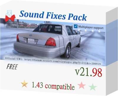 Sound Fixes Pack v21.98