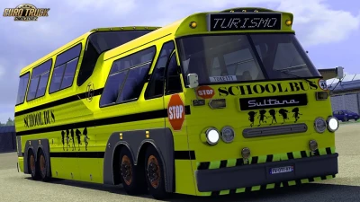 Sultana Panoramico Bus Mod For ETS2 and ATS 1.43