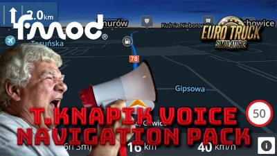 T.Knapik Voice Navigation Pack ETS2 v3.2