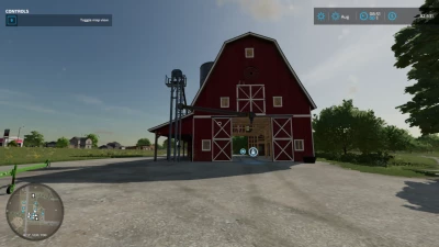 Traditional Farm Barn Hay Silo v1.0